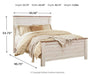 Willowton - Panel Bed – Panel Beds by Signature Design by Ashley® at Furniture Wholesale Plus , Nashville furniture store