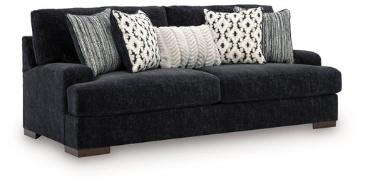 Whitmore Manor - Sofa - Black Pearl – Stationary Sofas by Benchcraft® at Furniture Wholesale Plus , Nashville furniture store
