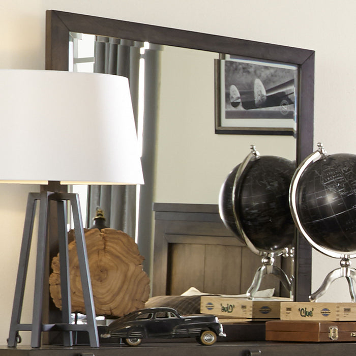 Thornwood Hills - 3 Drawers Dresser & Mirror - Rock Beaten Brown – Dresser & Mirror by Liberty Furniture at Furniture Wholesale Plus , Nashville furniture store