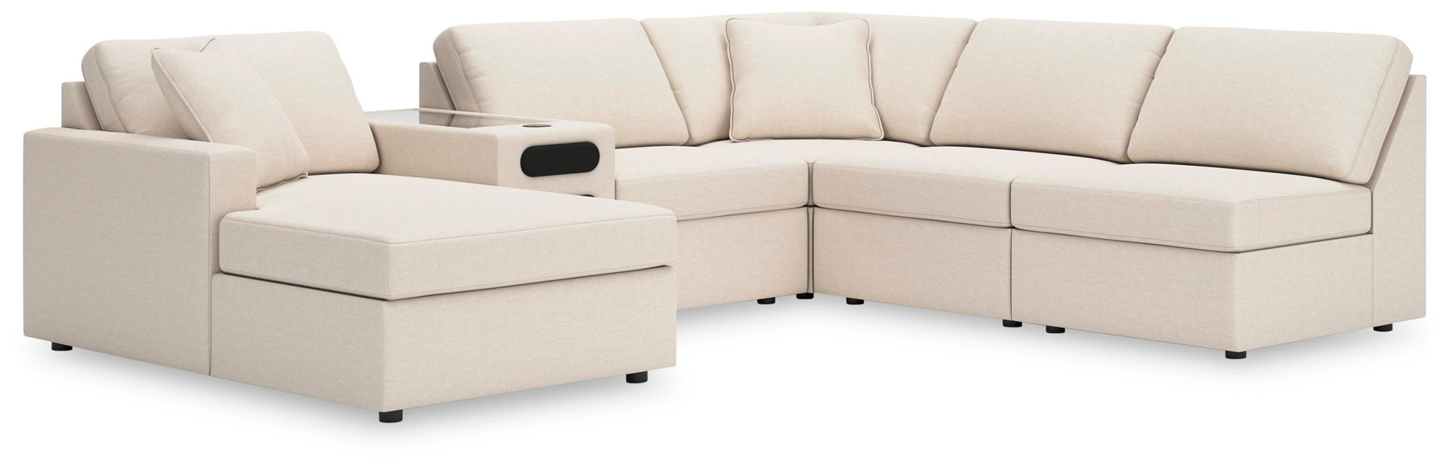 Modmax - Sectional - Oyster – Stationary Sectionals by Signature Design by Ashley® at Furniture Wholesale Plus , Nashville furniture store