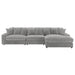 Blaine - Reversible Upholstered Chaise Sectional Sofa - Premium Stationary Sectionals from Coaster Fine Furniture - Just $2509! Shop now at Furniture Wholesale Plus  We are the best furniture store in Nashville, Hendersonville, Goodlettsville, Madison, Antioch, Mount Juliet, Lebanon, Gallatin, Springfield, Murfreesboro, Franklin, Brentwood