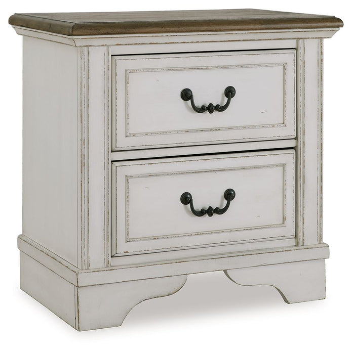 Blendon - Two Drawer Night Stand - Two-tone – Accent Nightstands by Signature Design by Ashley® at Furniture Wholesale Plus , Nashville furniture store