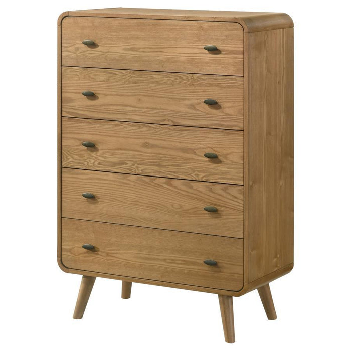 Robyn - 5-Drawer Bedroom Chest – Accent Chests by CoasterEssence at Furniture Wholesale Plus , Nashville furniture store