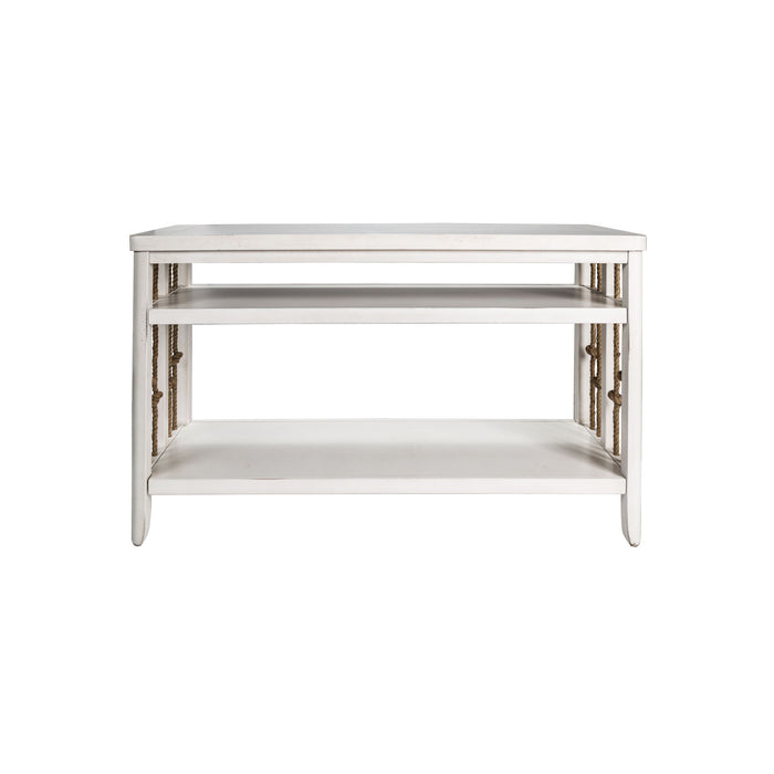 Dockside - Sofa Table - White – Sofa Tables by Liberty Furniture at Furniture Wholesale Plus , Nashville furniture store