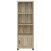 Sachin - 3-Shelf Engineered Wood Media Tower – Piers by Coaster Fine Furniture at Furniture Wholesale Plus , Nashville furniture store