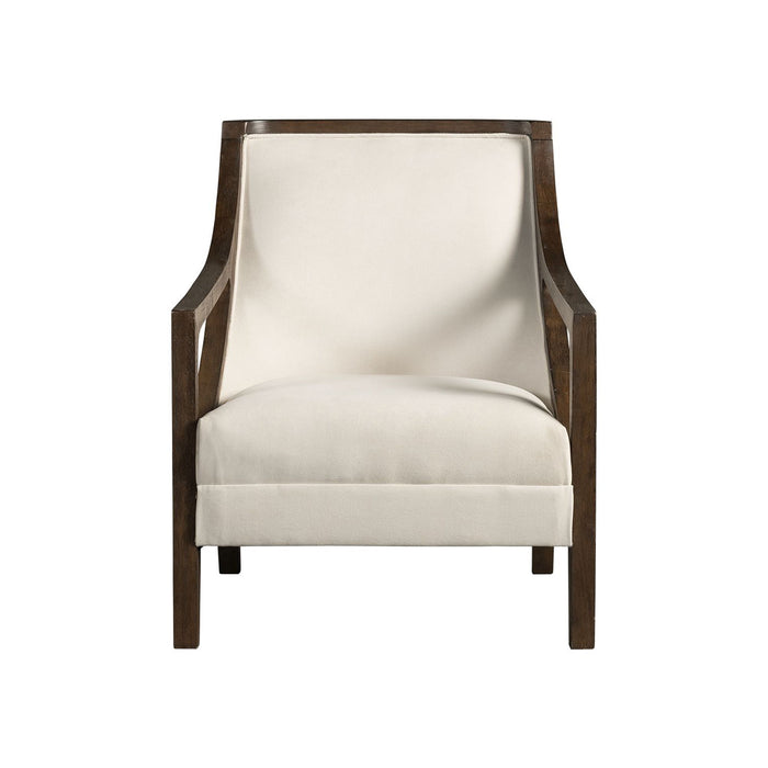 Hopkins - Accent Chair With Brown Frame – Accent Chairs by Elements International at Furniture Wholesale Plus , Nashville furniture store