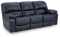 Leesworth - 3 Pc. - Power Reclining Sofa, Power Reclining Loveseat, Power Rocker Recliner - Ocean – 3 Piece Living Room Sets by Signature Design by Ashley® at Furniture Wholesale Plus , Nashville furniture store
