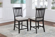 Halle - Counter Chair (Set of 2) - Dark Brown – Chair Sets by Steve Silver Furniture at Furniture Wholesale Plus , Nashville furniture store