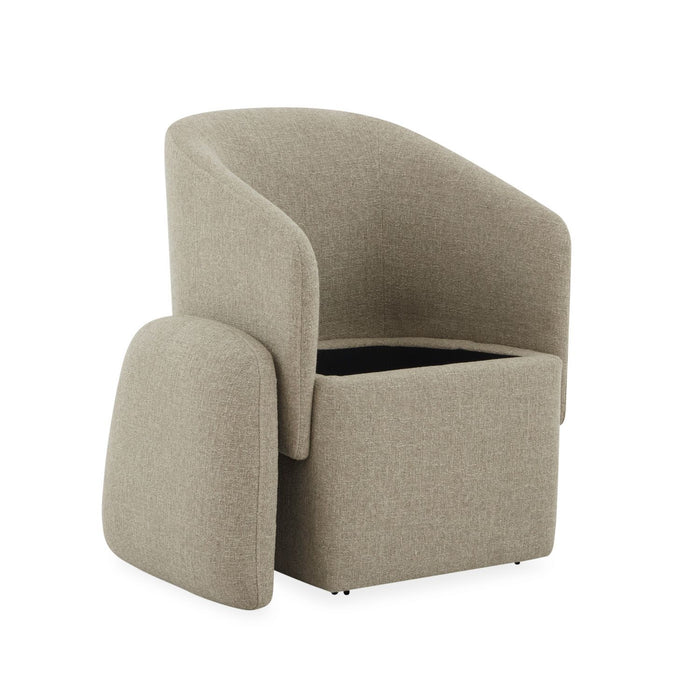 Accent Dining - Accent Storage Dining Chair With Casters – Arm Chairs by Liberty Furniture at Furniture Wholesale Plus , Nashville furniture store