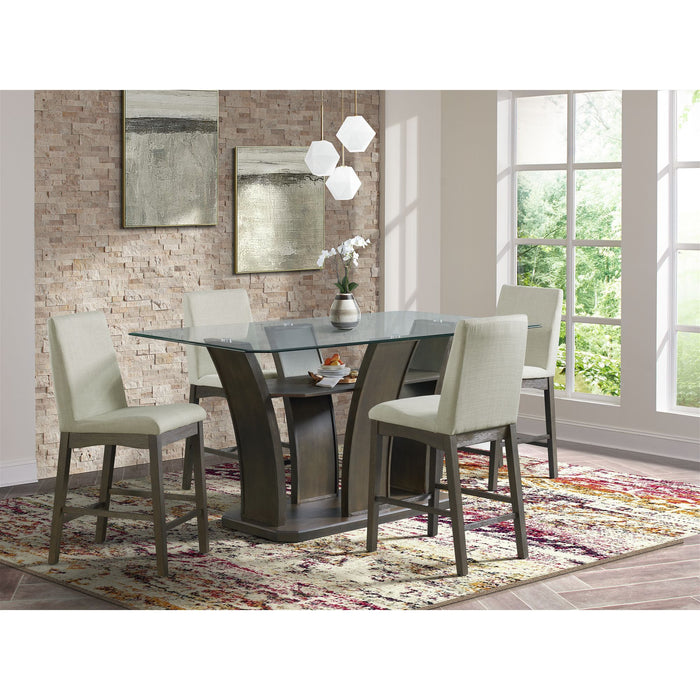 Dapper - Rectangular Counter Table – Counter Tables by Elements International at Furniture Wholesale Plus , Nashville furniture store