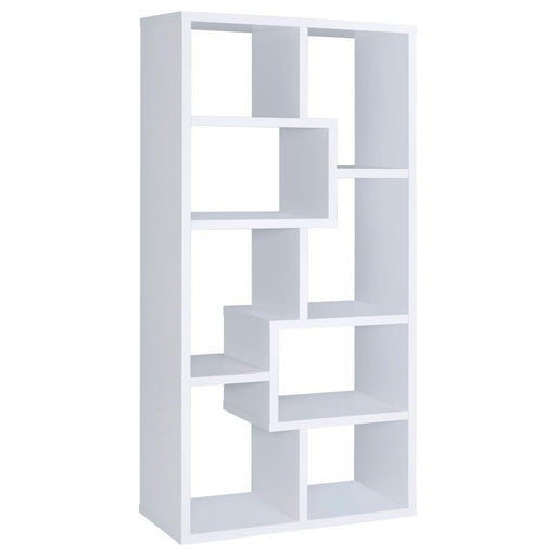 Theo - 6-Shelf Bookshelf - Premium Standard Bookcases from CoasterEveryday - Just $249! Shop now at Furniture Wholesale Plus  We are the best furniture store in Nashville, Hendersonville, Goodlettsville, Madison, Antioch, Mount Juliet, Lebanon, Gallatin, Springfield, Murfreesboro, Franklin, Brentwood