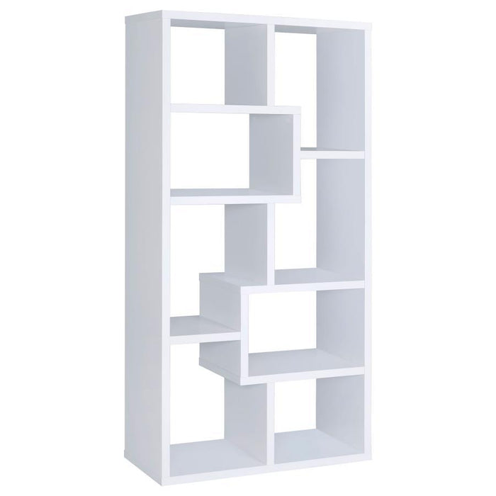 Theo - 6-Shelf Bookshelf - Premium Standard Bookcases from CoasterEveryday - Just $249! Shop now at Furniture Wholesale Plus  We are the best furniture store in Nashville, Hendersonville, Goodlettsville, Madison, Antioch, Mount Juliet, Lebanon, Gallatin, Springfield, Murfreesboro, Franklin, Brentwood
