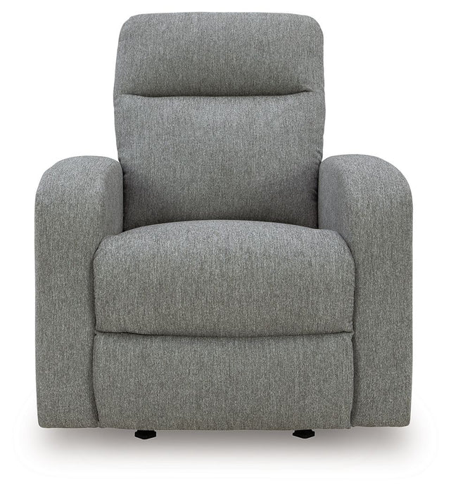 Gauntlet - Rocker Recliner - Sterling – Rocker Chairs by Signature Design by Ashley® at Furniture Wholesale Plus , Nashville furniture store