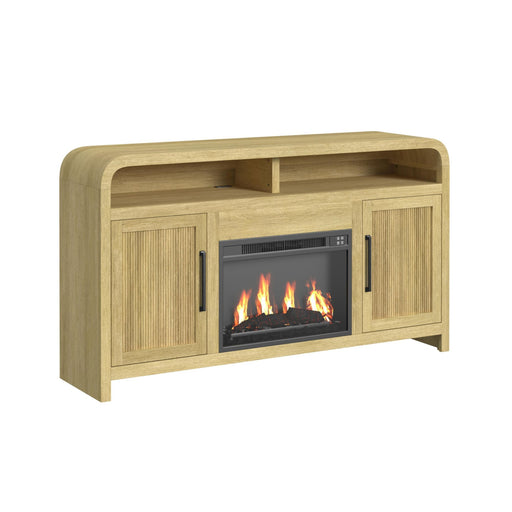 Ridgemont - Complete Fireplace Cabinet – Fireplace TV Stands by Elements International at Furniture Wholesale Plus , Nashville furniture store