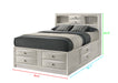Emily - Captains Bed – Storage Beds by Crown Mark at Furniture Wholesale Plus , Nashville furniture store