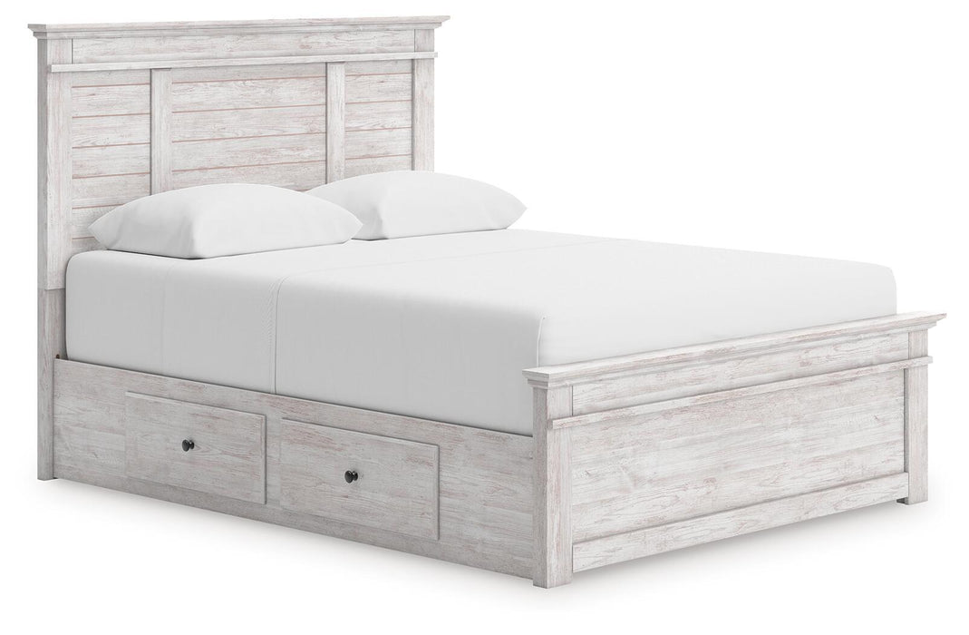 Makidern - Panel Storage Bed – Storage Beds by Signature Design by Ashley® at Furniture Wholesale Plus , Nashville furniture store
