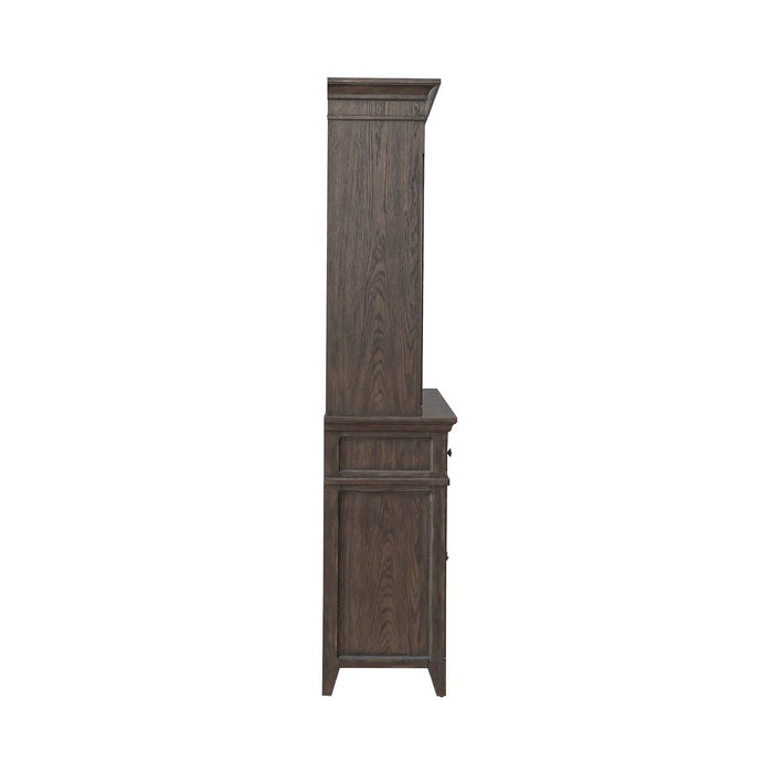 Paradise Valley - Hutch & Buffet - Saddle Brown – Hutches & Buffets by Liberty Furniture at Furniture Wholesale Plus , Nashville furniture store