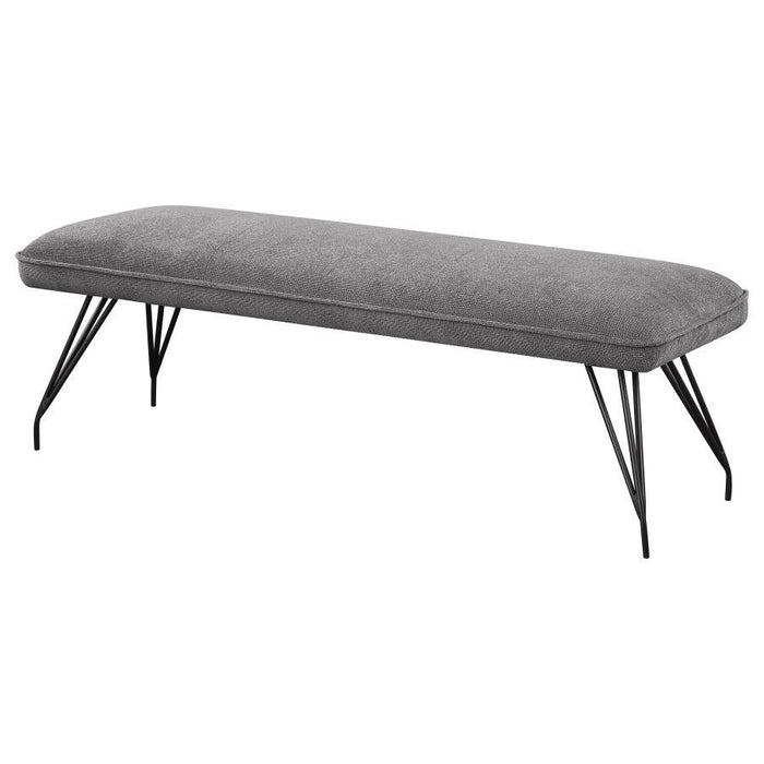 Dodson - Fabric Upholstered Dining Bench – Upholstered Benches by Coaster Fine Furniture at Furniture Wholesale Plus , Nashville furniture store