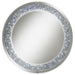 Lixue - Round Wall Mirror LED Lighting - Silver - Premium Wall Mirrors from CoasterEssence - Just $369! Shop now at Furniture Wholesale Plus  We are the best furniture store in Nashville, Hendersonville, Goodlettsville, Madison, Antioch, Mount Juliet, Lebanon, Gallatin, Springfield, Murfreesboro, Franklin, Brentwood