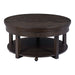 Weston - Round Lift Top Cocktail Table - Peppercorn – Cocktail Tables by Liberty Furniture at Furniture Wholesale Plus , Nashville furniture store