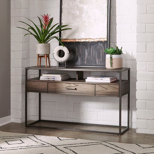 Jamestown - Sofa Table - Tobacco – Sofa Tables by Liberty Furniture at Furniture Wholesale Plus , Nashville furniture store