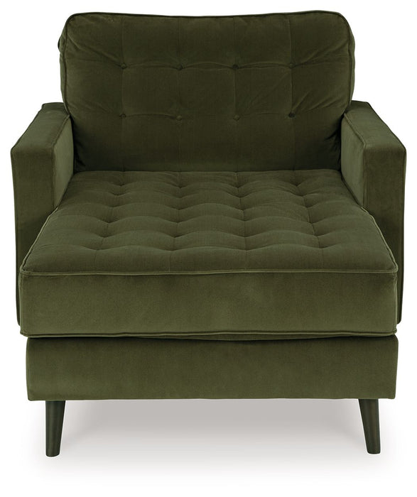 Reveon Lakes - Chaise - Olive – Chaises by Ashley® at Furniture Wholesale Plus , Nashville furniture store