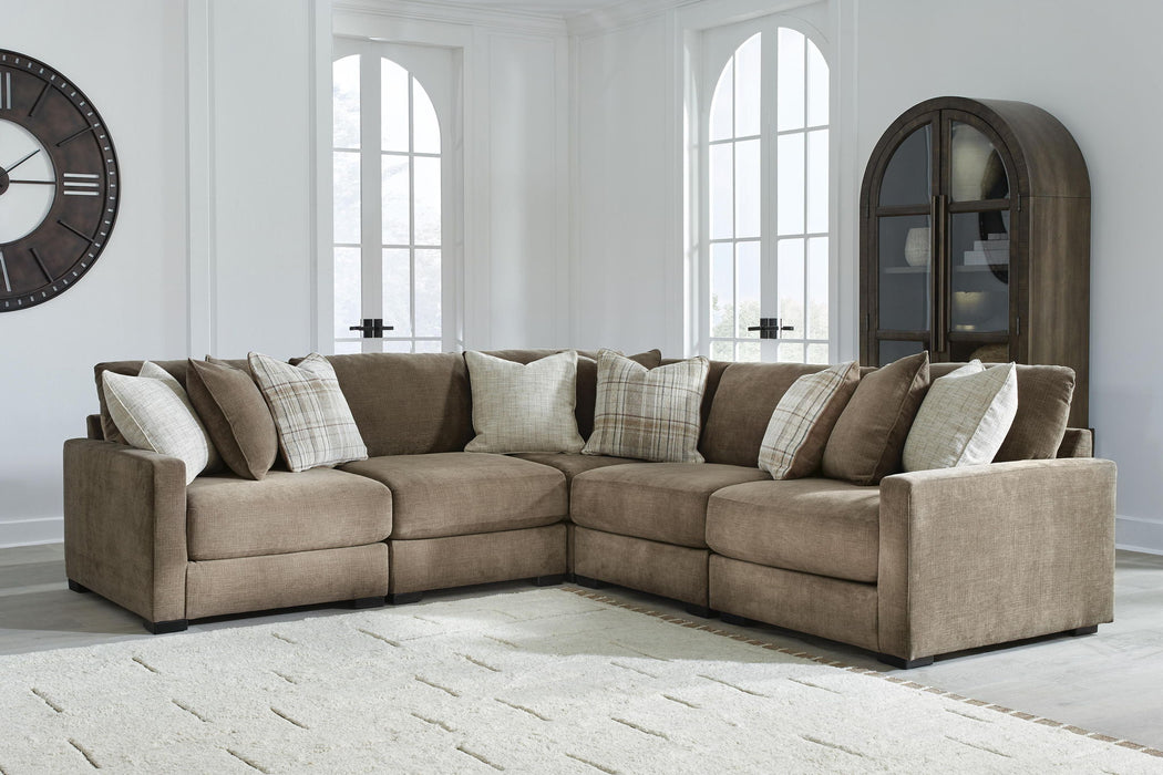 Camellia-Court - Sectional – Stationary Sectionals by Benchcraft® at Furniture Wholesale Plus , Nashville furniture store