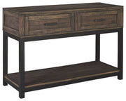Johurst - Sofa Table - Grayish Brown – Sofa Tables by Signature Design by Ashley® at Furniture Wholesale Plus , Nashville furniture store