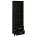 Lewes - 4-Shelf Engineered Wood Media Tower - Cappuccino - Premium Piers from CoasterEssence - Just $249! Shop now at Furniture Wholesale Plus  We are the best furniture store in Nashville, Hendersonville, Goodlettsville, Madison, Antioch, Mount Juliet, Lebanon, Gallatin, Springfield, Murfreesboro, Franklin, Brentwood