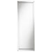 Soline - Framed Standing Floor Mirror - Silver – Floor Mirrors by CoasterEveryday at Furniture Wholesale Plus , Nashville furniture store