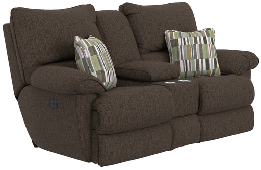 Lenny - Power Lay Flat Reclining Console Loveseat - Premium Reclining Loveseats from Catnapper - Just $1049! Shop now at Furniture Wholesale Plus  We are the best furniture store in Nashville, Hendersonville, Goodlettsville, Madison, Antioch, Mount Juliet, Lebanon, Gallatin, Springfield, Murfreesboro, Franklin, Brentwood