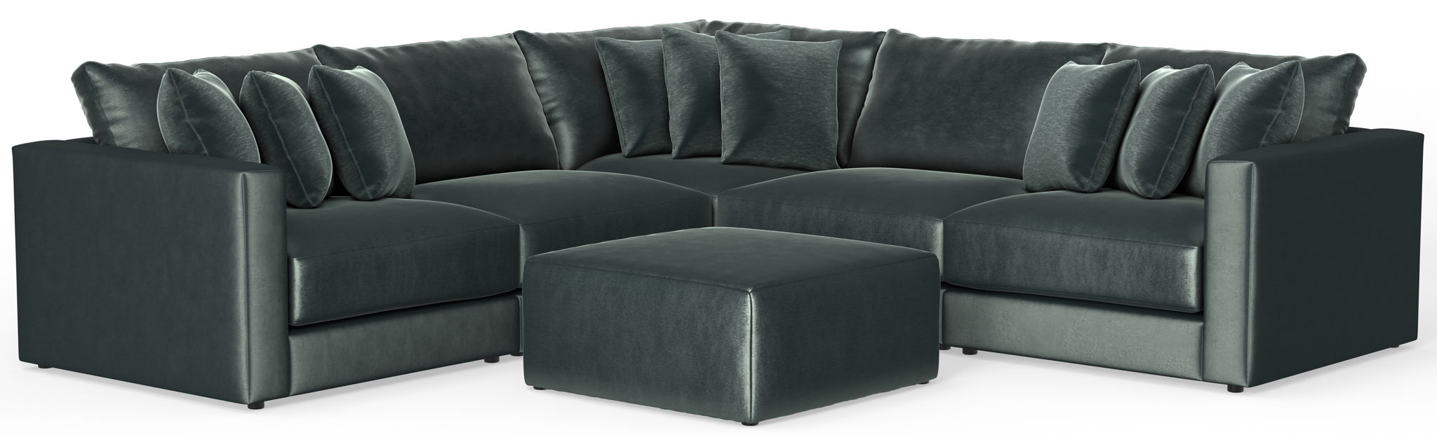 Remington - Modular Sofa And Cocktail Ottoman – 2 Piece Living Room Sets by Jackson at Furniture Wholesale Plus , Nashville furniture store