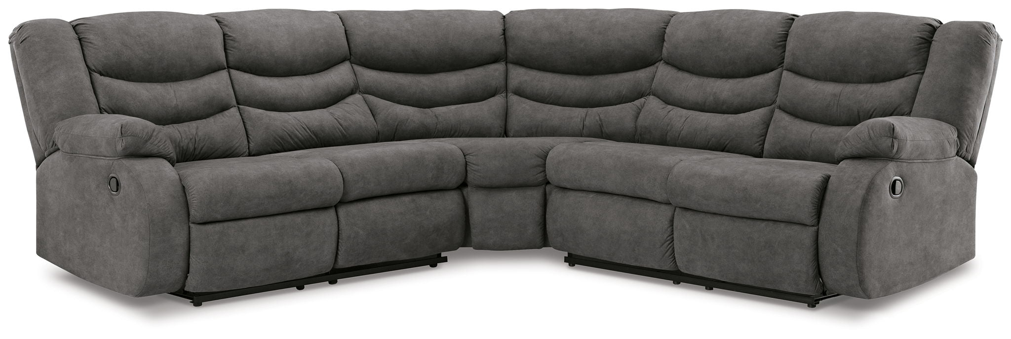 Partymate - Reclining Sectional – Reclining Sectionals by Signature Design by Ashley® at Furniture Wholesale Plus , Nashville furniture store
