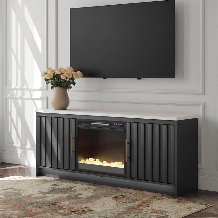 Cadmori - TV Stand With Fireplace Option – TV Stands by Signature Design by Ashley® at Furniture Wholesale Plus , Nashville furniture store