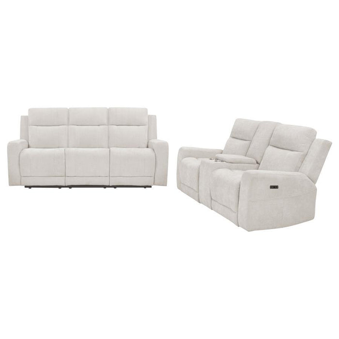 Kennett - Chenille Power Reclining Sofa Set – Reclining Sofas & Loveseats by Coaster Fine Furniture at Furniture Wholesale Plus , Nashville furniture store