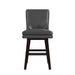 Villanova - Swivel PU Counter Stool (Set of 2) – Stool Sets by Elements International at Furniture Wholesale Plus , Nashville furniture store