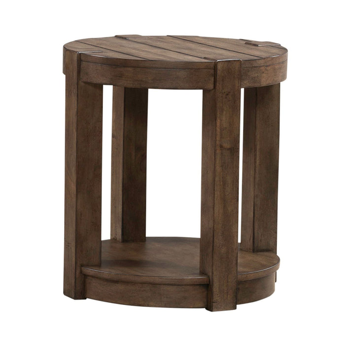 Broadmore - Round Table – Cocktail Tables by Liberty Furniture at Furniture Wholesale Plus , Nashville furniture store