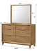 Florian - Bedroom Dresser – Dressers by Crown Mark at Furniture Wholesale Plus , Nashville furniture store