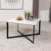Tobin - Square Marble Top Table – End Tables by Coaster Fine Furniture at Furniture Wholesale Plus , Nashville furniture store