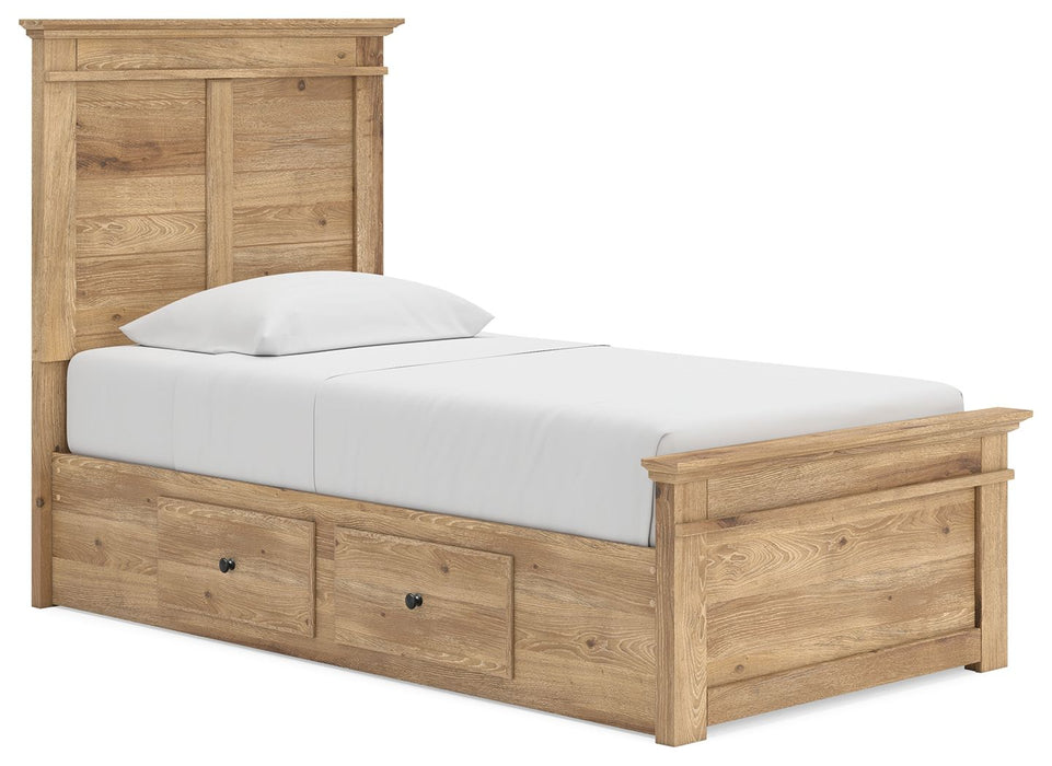 Makidern - Panel Storage Bed With 2 Under Bed Storage Units – Storage Beds by Signature Design by Ashley® at Furniture Wholesale Plus , Nashville furniture store
