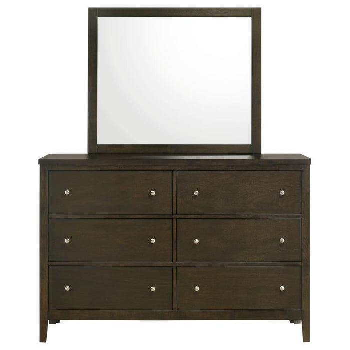 Wilkes - 6-Drawer Dresser – Dressers by Coaster Fine Furniture at Furniture Wholesale Plus , Nashville furniture store
