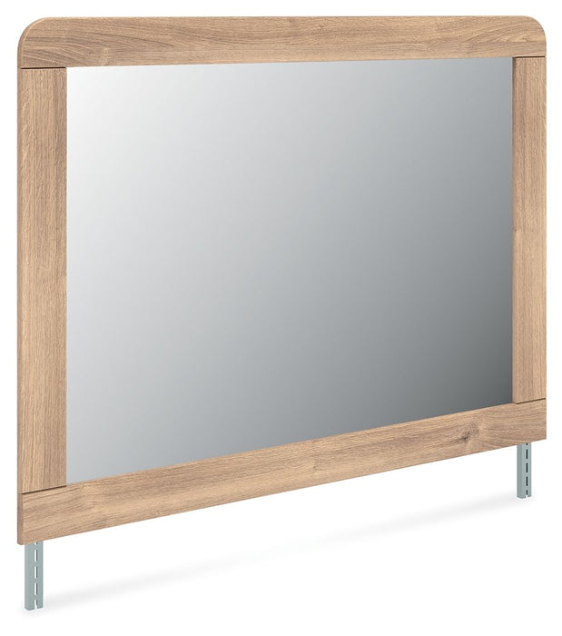 Kinlanni - Bedroom Mirror - Tan – Mirrors by Signature Design by Ashley® at Furniture Wholesale Plus , Nashville furniture store