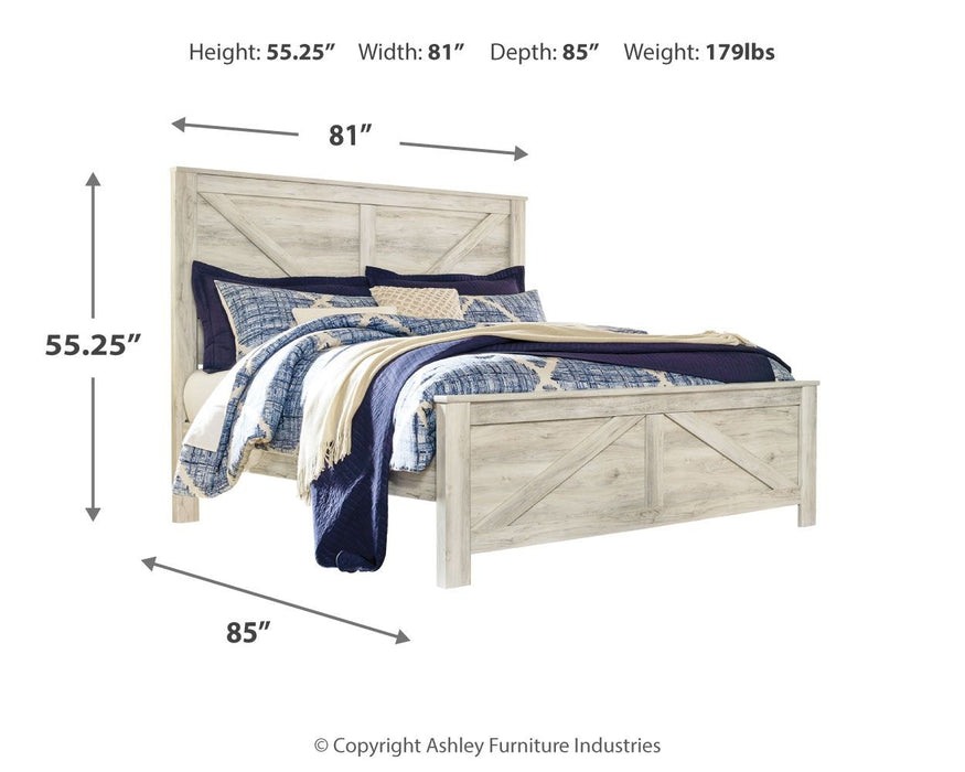 Bellaby - Crossbuck Panel Bed – Panel Beds by Signature Design by Ashley® at Furniture Wholesale Plus , Nashville furniture store