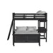 Hampton Kids - Loft With Ladder And Desk With Speaker – Loft Beds by Elements International at Furniture Wholesale Plus , Nashville furniture store