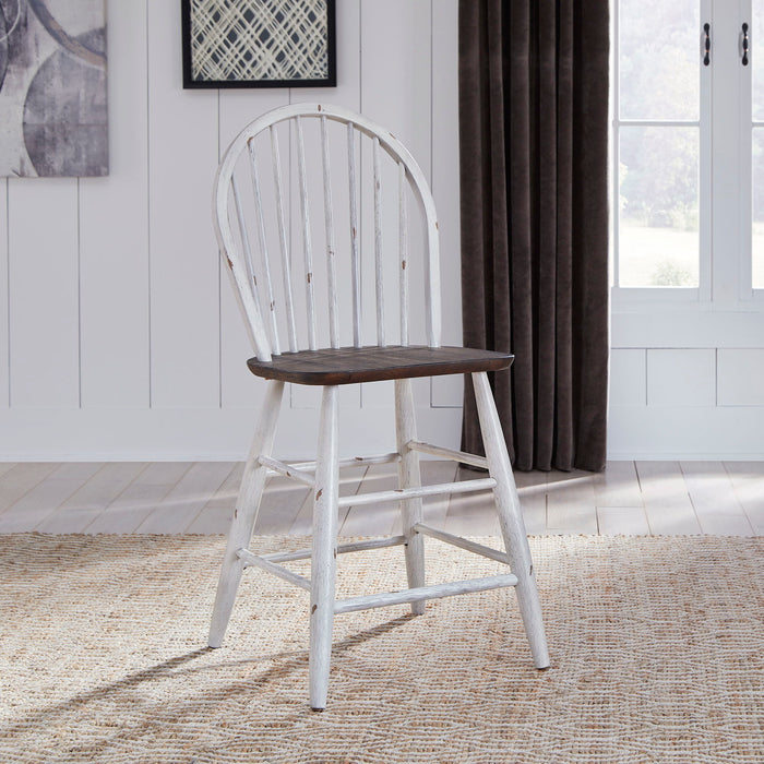 Farmhouse - Windsor Back Chair – Counter Chairs by Liberty Furniture at Furniture Wholesale Plus , Nashville furniture store
