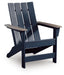 East Beach - Adirondack Chair - Black / Beige – Arm Chairs by Signature Design by Ashley® at Furniture Wholesale Plus , Nashville furniture store