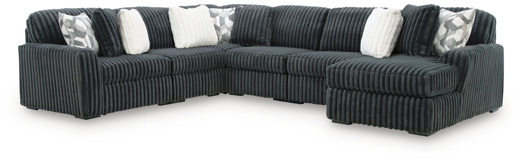 Midnight-Madness - Sectional – Stationary Sectionals by Signature Design by Ashley® at Furniture Wholesale Plus , Nashville furniture store