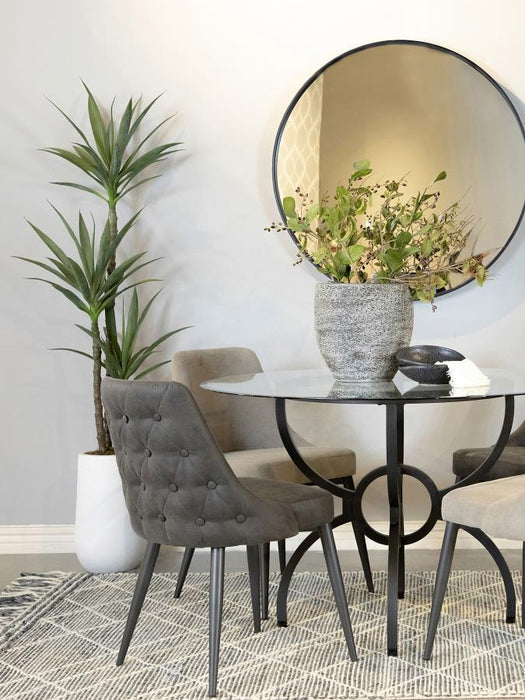 Cosmo - Upholstered Dining Side Chair (Set of 2) – Chair Sets by CoasterEveryday at Furniture Wholesale Plus , Nashville furniture store