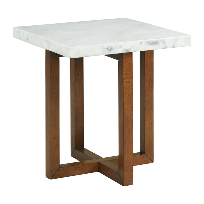 Morris - 2 Piece Occasional Marble Table Set - White – Table Sets by Elements International at Furniture Wholesale Plus , Nashville furniture store
