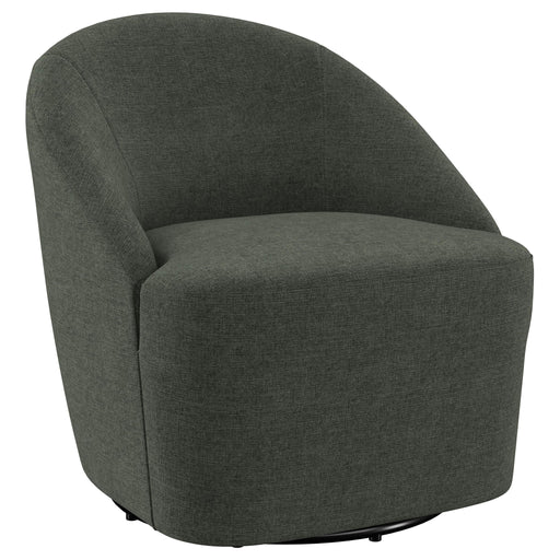 Leon - Upholstered Barrel Accent Swivel Chair – Swivel Chairs by Coaster Fine Furniture at Furniture Wholesale Plus , Nashville furniture store
